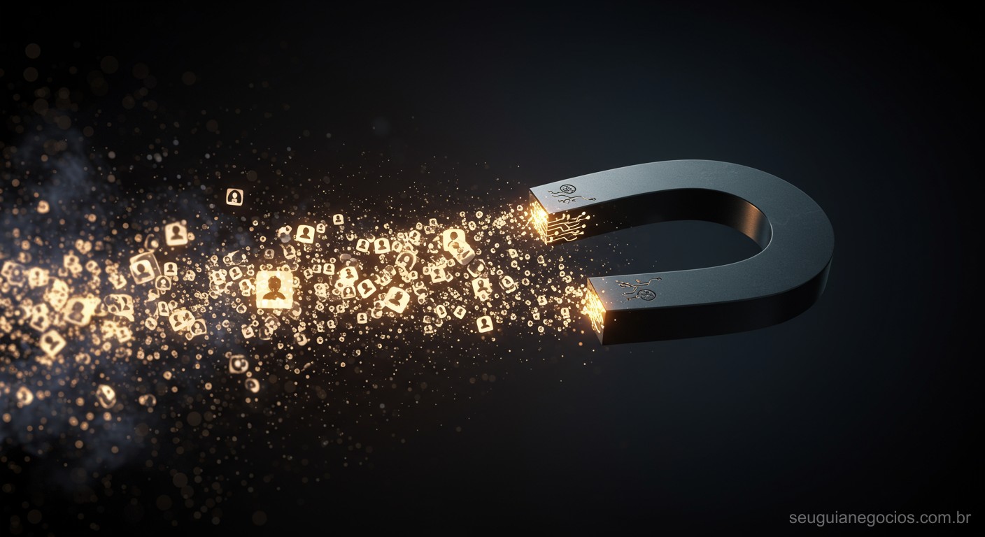 Ilustração de IA para atrair clientes automaticamente (capa)