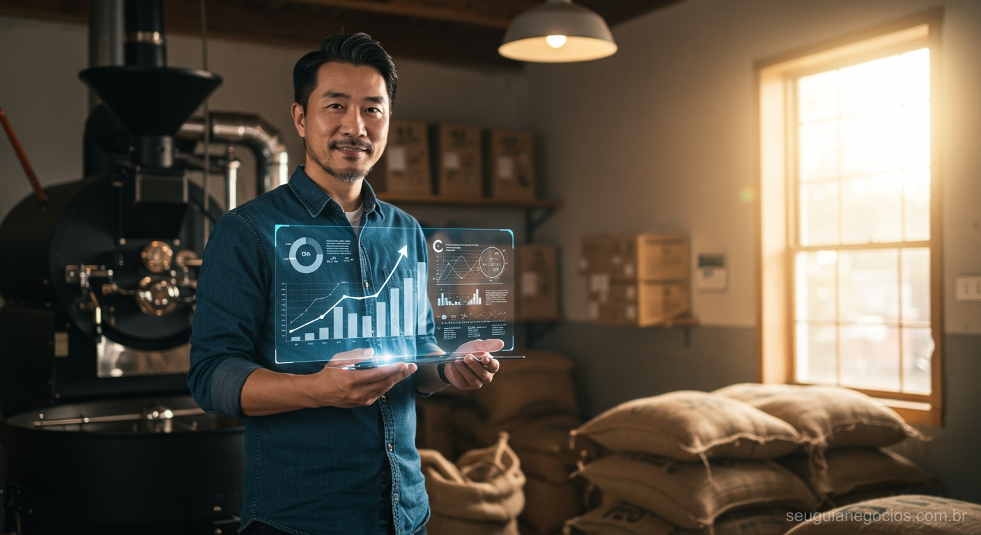 Ilustração de IA para aumentar vendas pequenas empresas (capa)