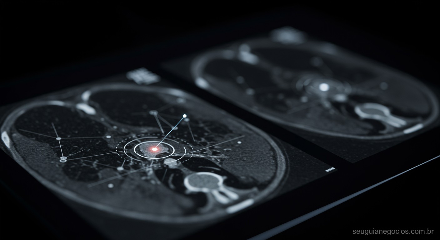 Chatbot de IA para clínicas médicas respondendo a um paciente em um smartphone