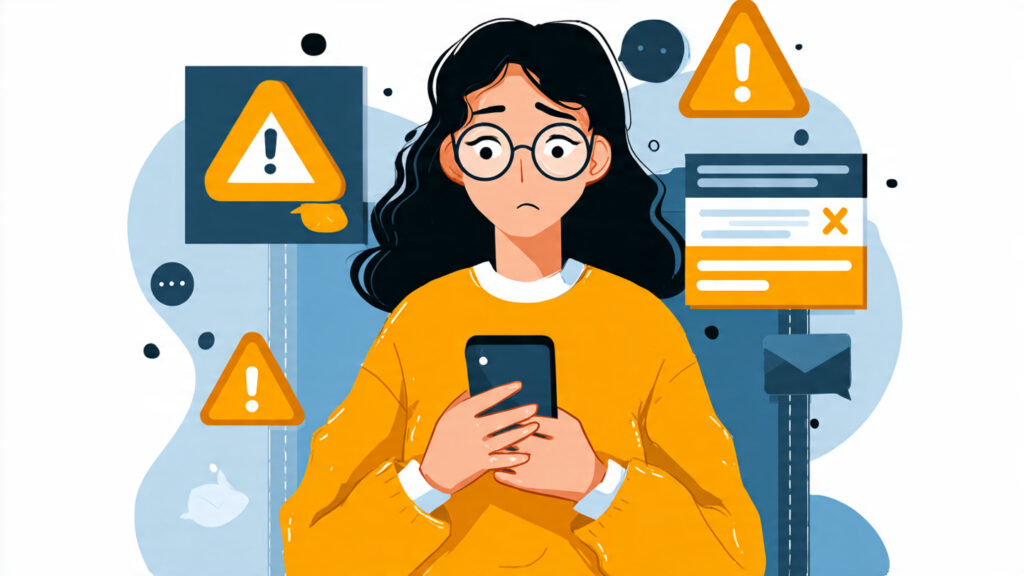 Empreendedor identificando erro ao configurar inteligência artificial no WhatsApp